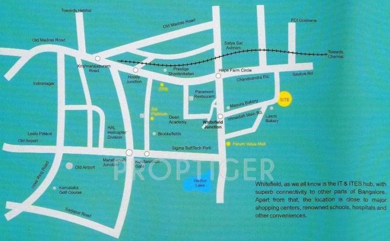 Images for Location Plan of K Raheja Sai Sunrise