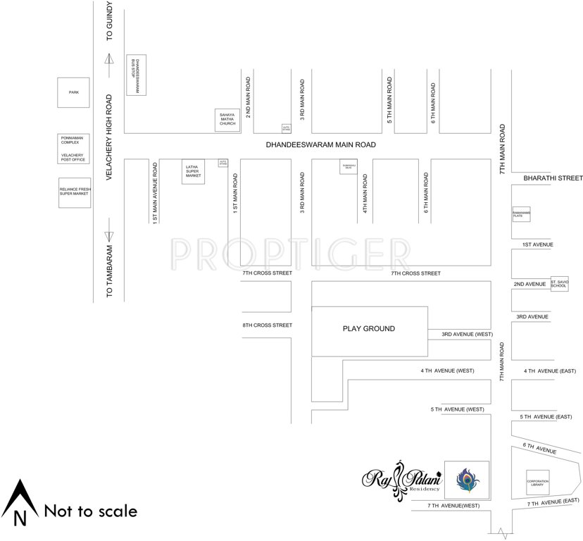 Images for Location Plan of Maaruthi Raj Palani