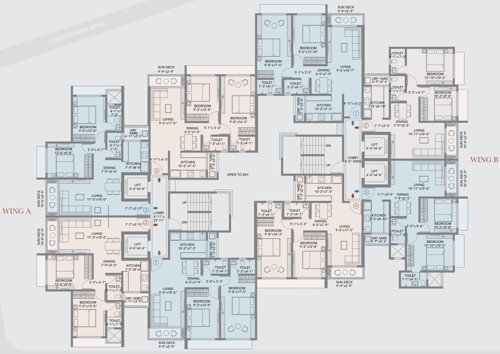  skyluxe Images for Cluster Plan of Rite Skyluxe