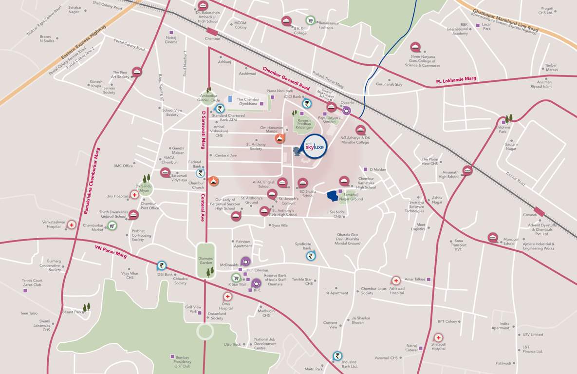  skyluxe Images for Location Plan of Rite Skyluxe