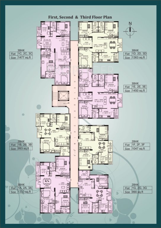 Images for Cluster Plan of Ambiente Paradise
