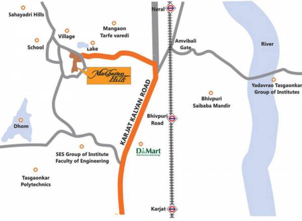 Images for Location Plan of Amey Matheran Hills Images for Location Plan of Amey Matheran Hills