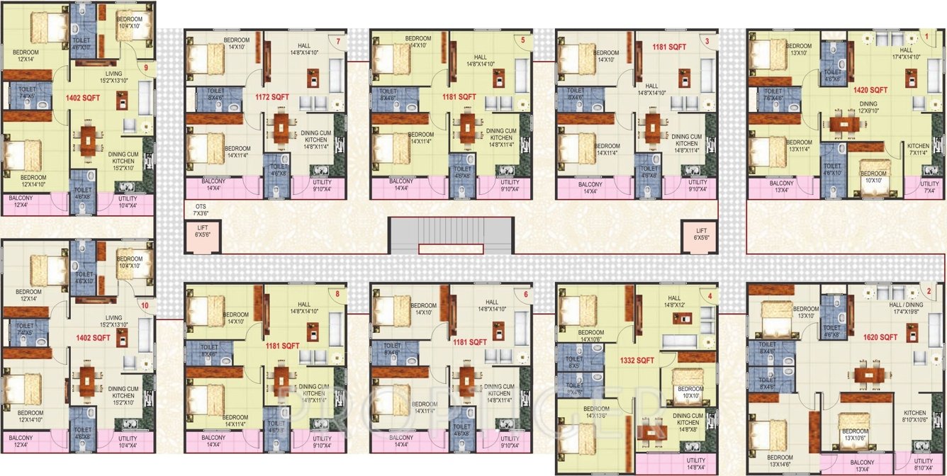  marvel Images for Cluster Plan of Vandana Marvel