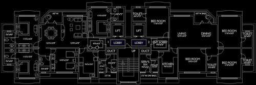 Images for Cluster Plan of Lokhandwala Imperial Heights