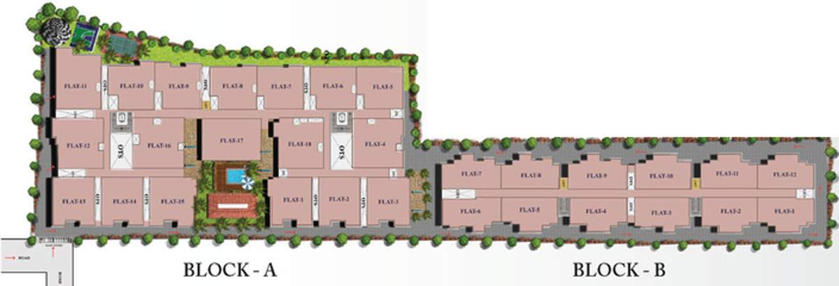  luxuria Images for Layout Plan of Subhodaya Luxuria