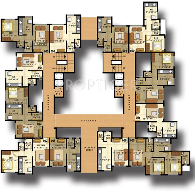 Images for Cluster Plan of Aarson Sadguru Deep