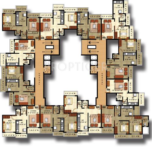 Images for Cluster Plan of Aarson Sadguru Deep