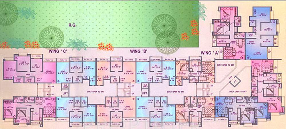 Images for Cluster Plan of Space Ashley Garden