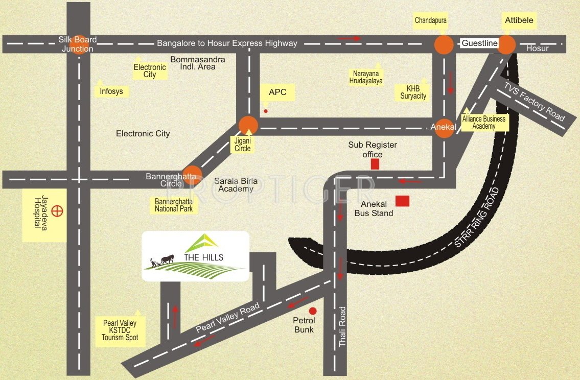 Images for Location Plan of Meridian The Hills