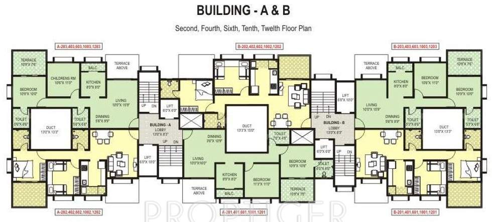 Images for Cluster Plan of Lanke Palm Avenue