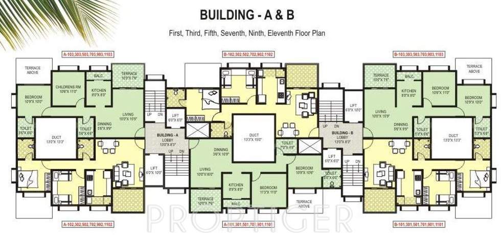 Images for Cluster Plan of Lanke Palm Avenue