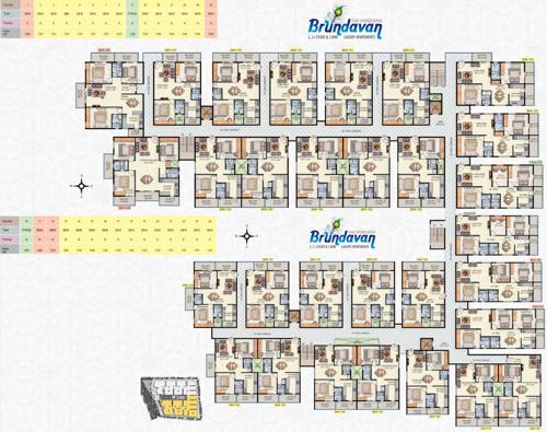 Images for Cluster Plan of Vandana Sai Vandana Brundavan