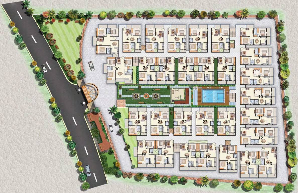 Images for Master Plan of Vandana Sai Vandana Brundavan