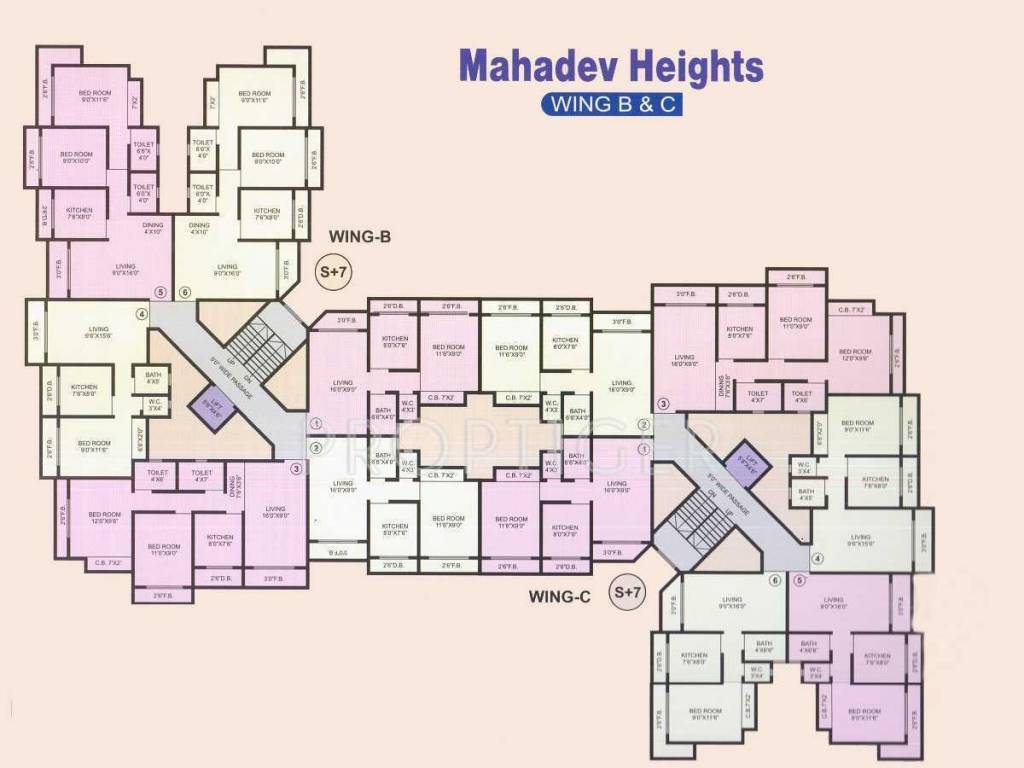 Images for Cluster Plan of Mayur Mahadev Heights