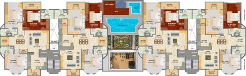 Images for Cluster Plan of KBG Sunanda Residency sunanda-residency Images for Cluster Plan of KBG Sunanda Residency