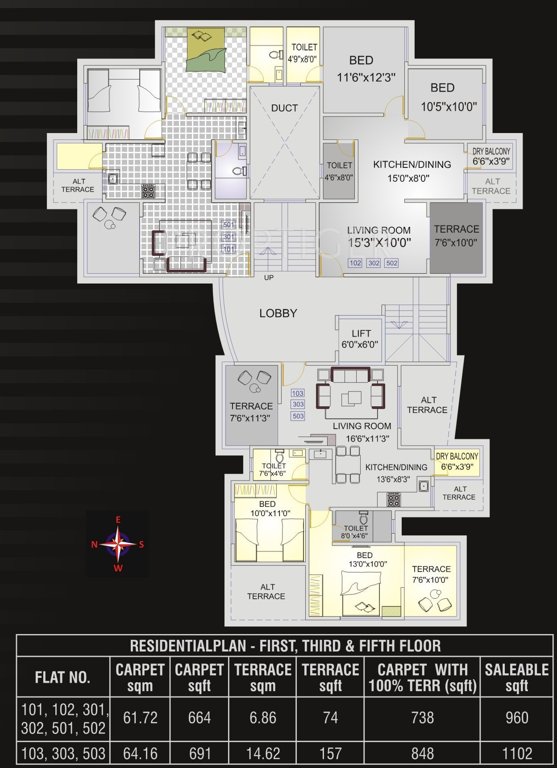 Images for Cluster Plan of Rathi Livia