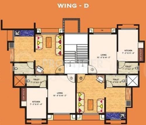  aangan Images for Cluster Plan of Aakruti Aangan