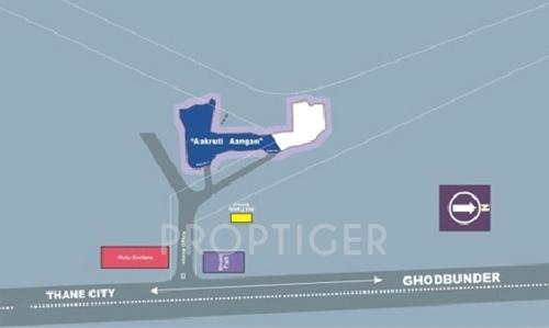  aangan Images for Location Plan of Aakruti Aangan