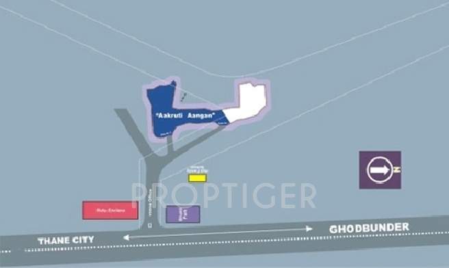  aangan Images for Location Plan of Aakruti Aangan