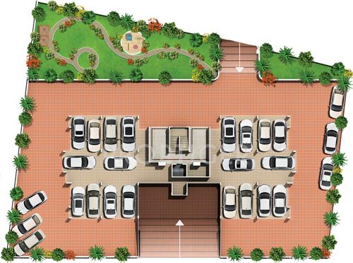 Images for Cluster Plan of Sunit Clio Residences Images for Cluster Plan of Sunit Clio Residences