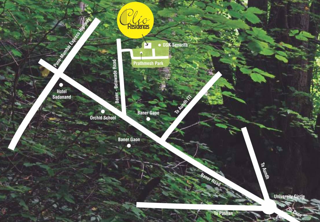 Images for Location Plan of Sunit Clio Residences