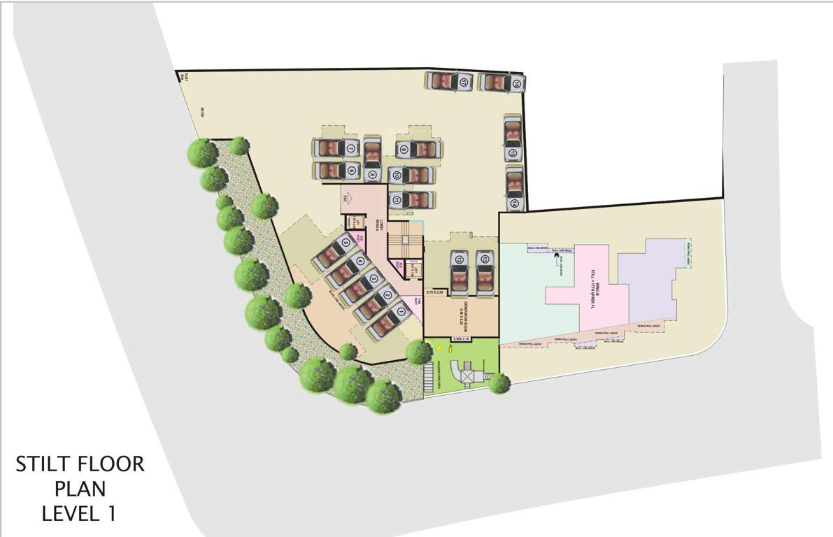  4810 heights 4810 Heights Cluster Plan for ground Floor