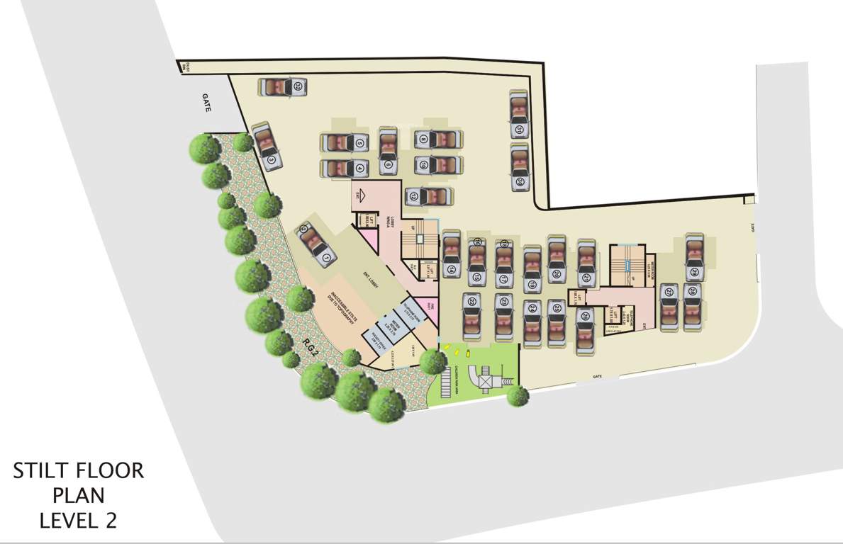  4810 heights 4810 Heights Cluster Plan for ground Floor