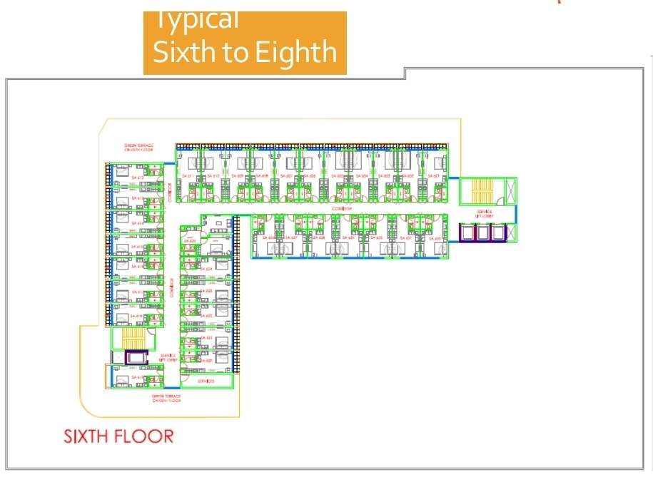  70 grandwalk Images for Cluster Plan of Tapasya 70 Grandwalk