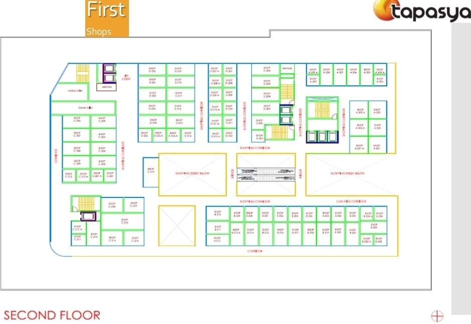  70 grandwalk Images for Cluster Plan of Tapasya 70 Grandwalk