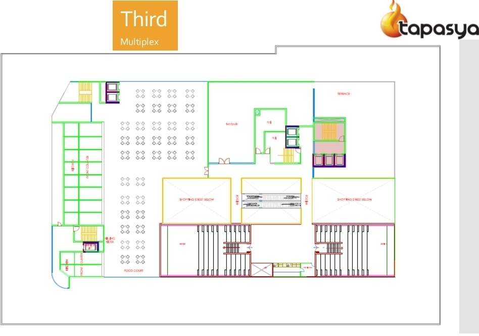  70 grandwalk Images for Cluster Plan of Tapasya 70 Grandwalk
