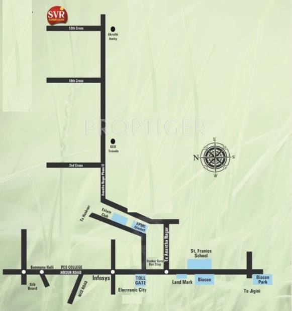 Images for Location Plan of SVR Samruddhi