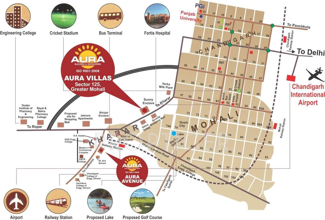 Images for Location Plan of Aura Villas