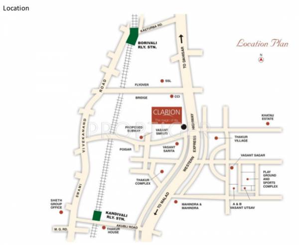 Images for Location Plan of Sheth Clarion clarion Images for Location Plan of Sheth Clarion
