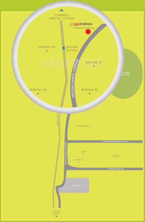 casa essenza Images for Location Plan of Lodha Casa Essenza