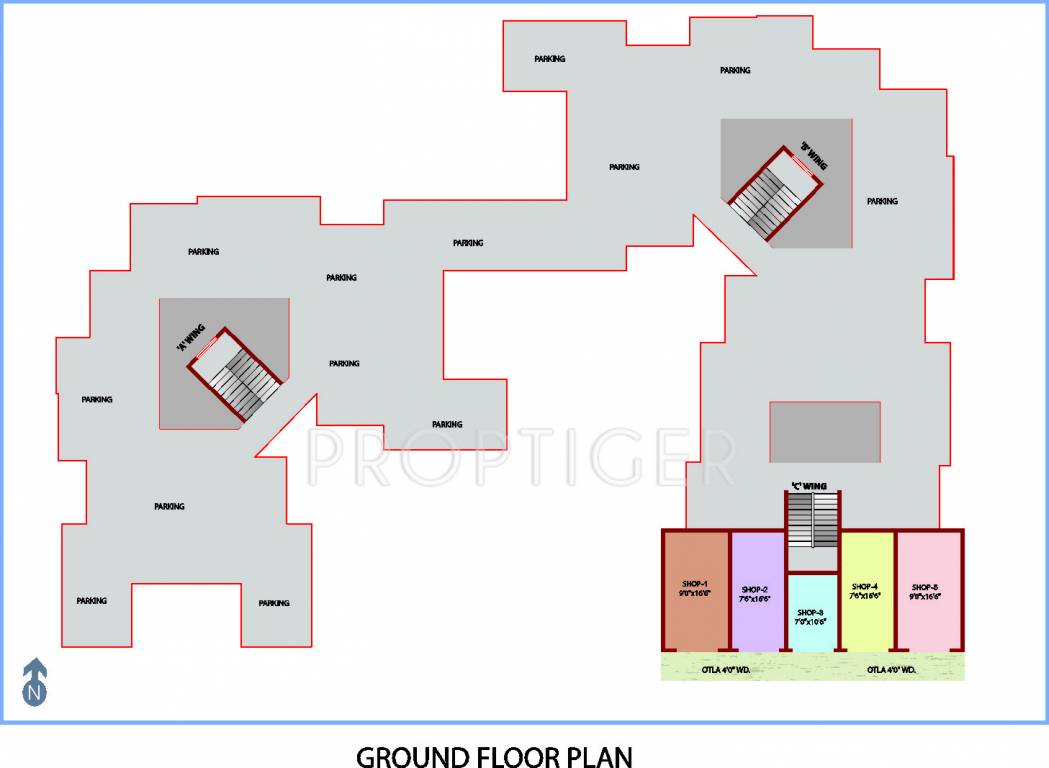 Images for Cluster Plan of Bhavani Orchid