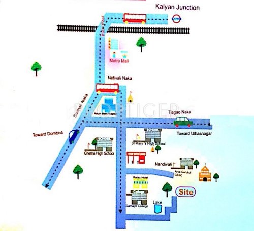 martand-bhairav-builders-and-developers apartments Location Plan