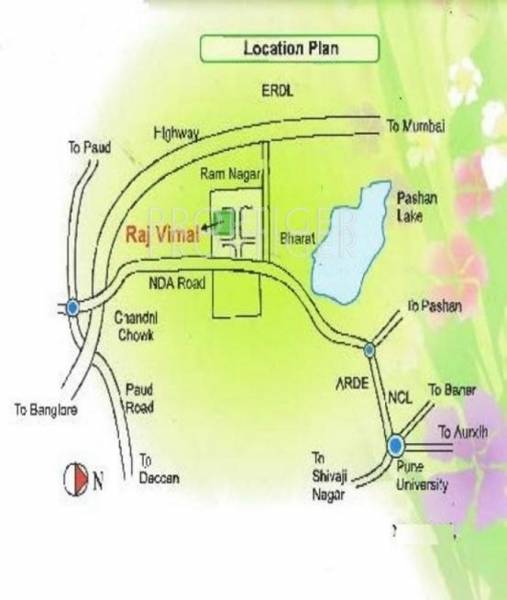 Images for Location Plan of RajHeramba Properties Vimal Terraces Villa