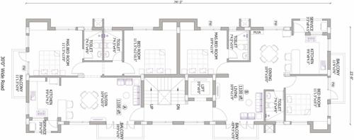 Images for Cluster Plan of Pushkar Sudha Anand Residency Images for Cluster Plan of Pushkar Sudha Anand Residency