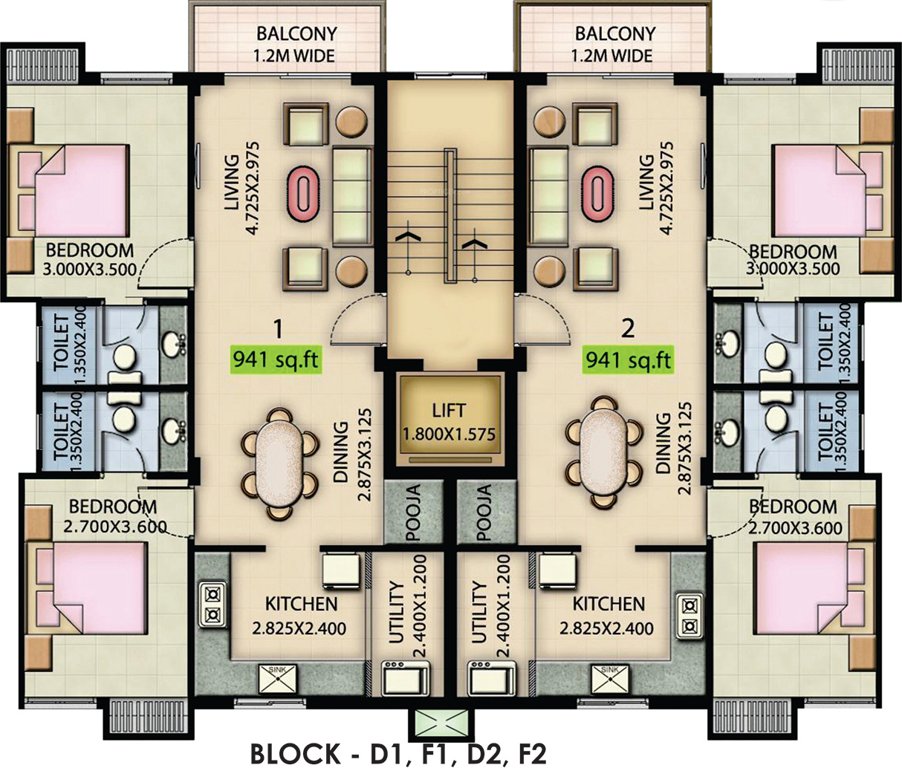septem Images for Cluster Plan of Navin Septem