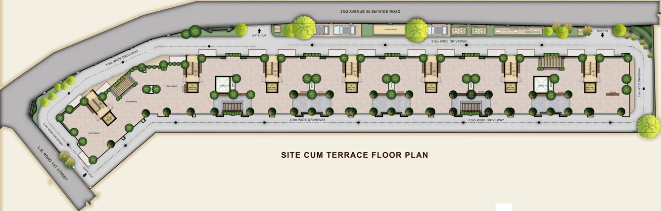 septem Images for Cluster Plan of Navin Septem