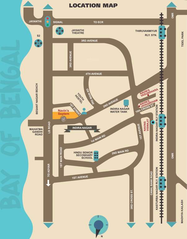 septem Images for Location Plan of Navin Septem