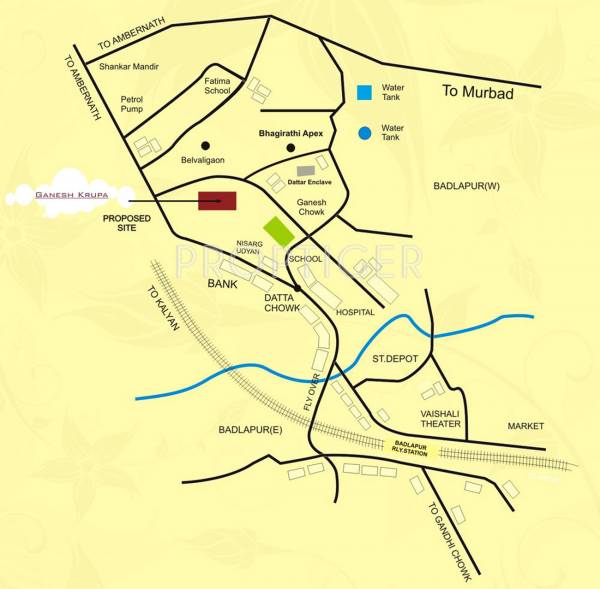 Images for Location Plan of Pratham Developers Ganesh Krupa