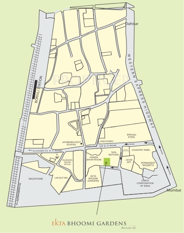 Images for Location Plan of Bhoomi Group Ekta Garden Phase 2