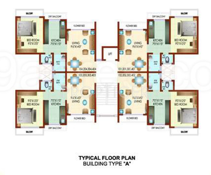 Images for Cluster Plan of Ginni Ocean Park