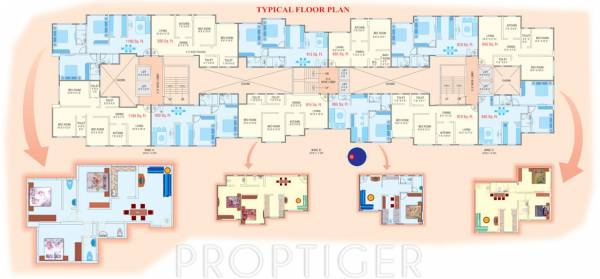  krishna-regency Images for Cluster Plan of KP Krishna Regency