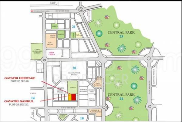 Images for Location Plan of Giriraj Icon