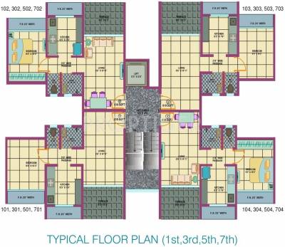 Images for Cluster Plan of Gurukrupa Royale