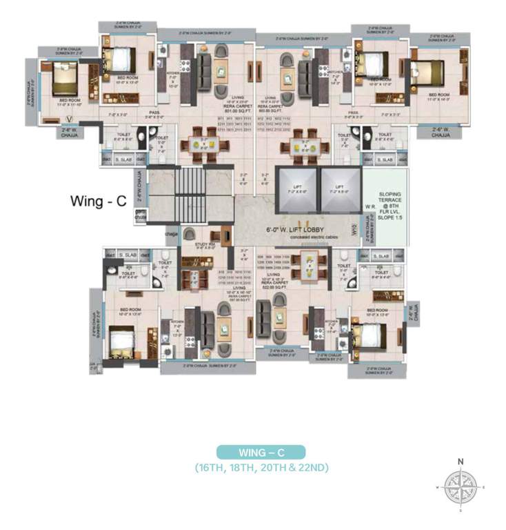  heights Cluster Plan