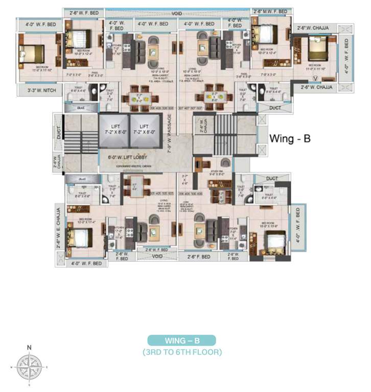  heights Cluster Plan