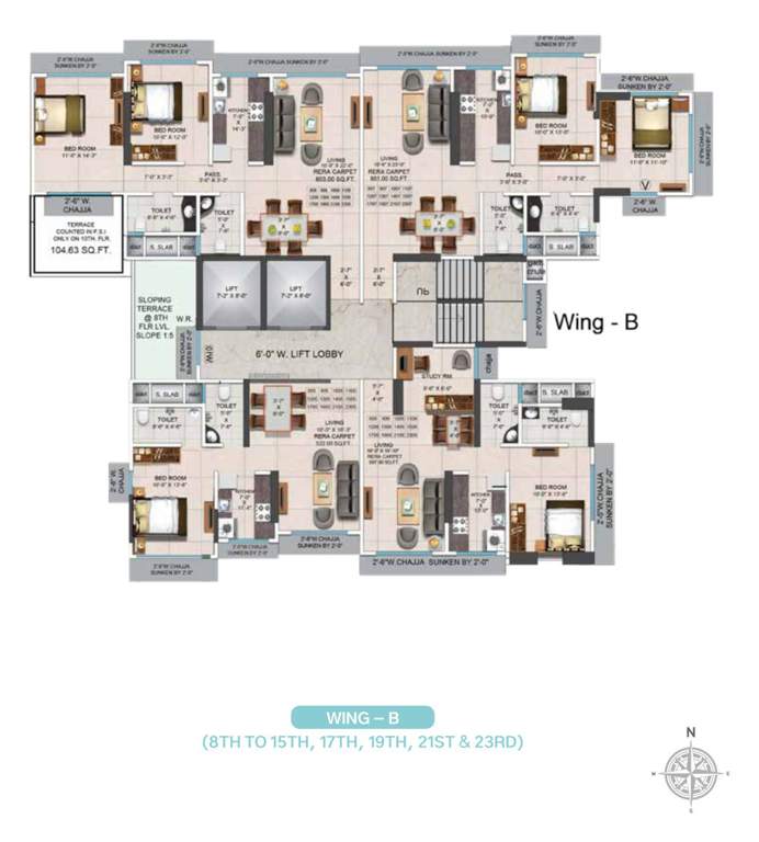 heights Cluster Plan